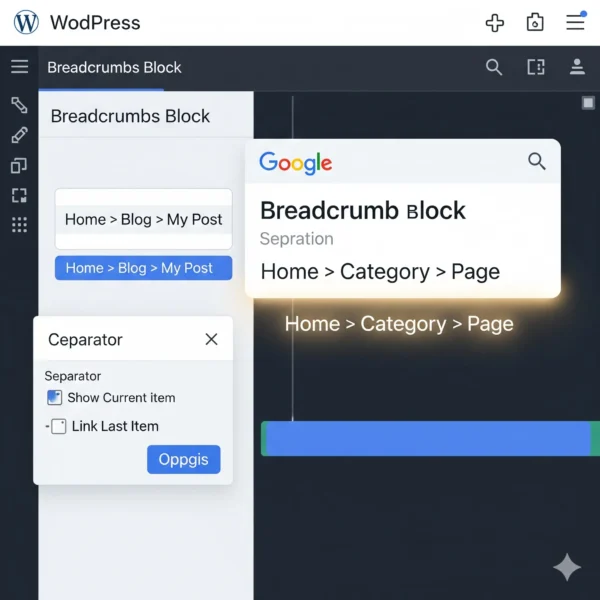 wp breadcrumbs block & shortcode – easy seo friendly breadcrumbs for wordpress
