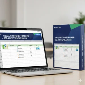 local citations tracker – business listings seo audit spreadsheet (excel & google sheets)
